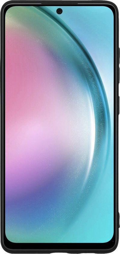 Coque arrière en Siliconen Samsung Galaxy A54 - Coque en silicone pour Samsung A54 - Zwart
