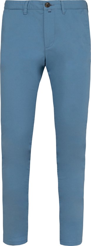 Biologische herenbroek chino Cool Blue - 50 NL (44 FR)