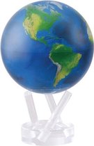 Mova wereldbol op zonne energie Ø 11,5 cm - Uitvoering - Aarde naturel (STE-NE)