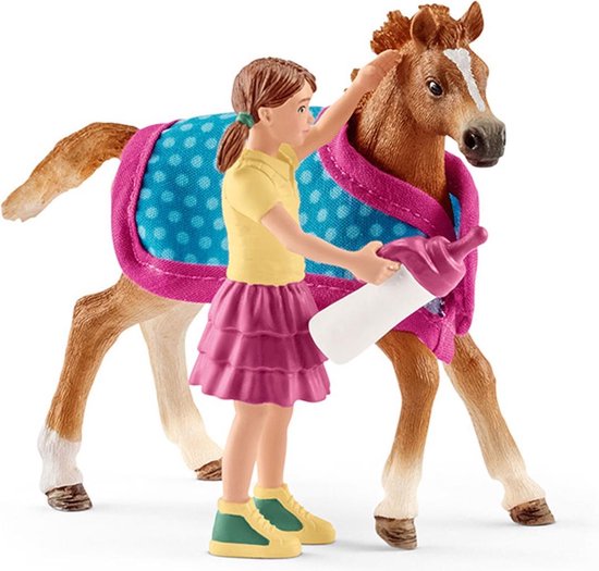 Schleich Jouet Set de figurines de chevaux avec personnages