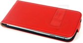 Luxe Hardcase Flipcase voor iphone 6G-6S Rood