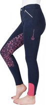 PFIFF rijbroek Zahra 42 blauw-roze