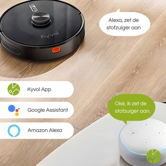 Aspirateur robot Kyvol Cybovac S31 avec station de charge et