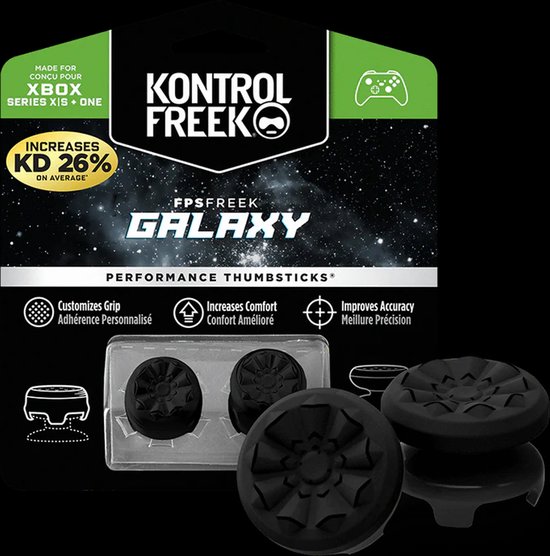 KontrolFreek Performance Thumbsticks - Black Ice Edition For Xbox Series X|S & Xbox One
