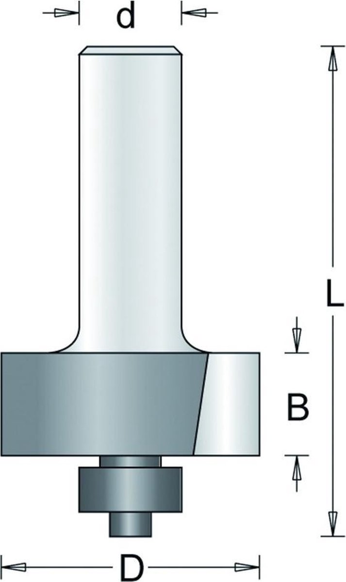 RvS Tools Sponningfrees 88-8 31,7mm Hm+Lager As 8