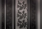 Fotobehang  Floral Pattern | XXL - 312cm x 219cm | 130g/m2 Vlies