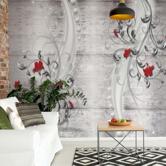 Papier Peint Motif Fleurs Murales  | XXXL - 416 cm x 254 cm | Polaire 130g / m2