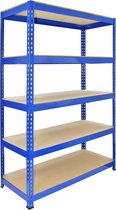 3 x Q-Rax Warehouse shelves 120cm