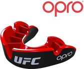 OPRO x UFC Gebitsbeschermer Silver Zwart/Rood Senior