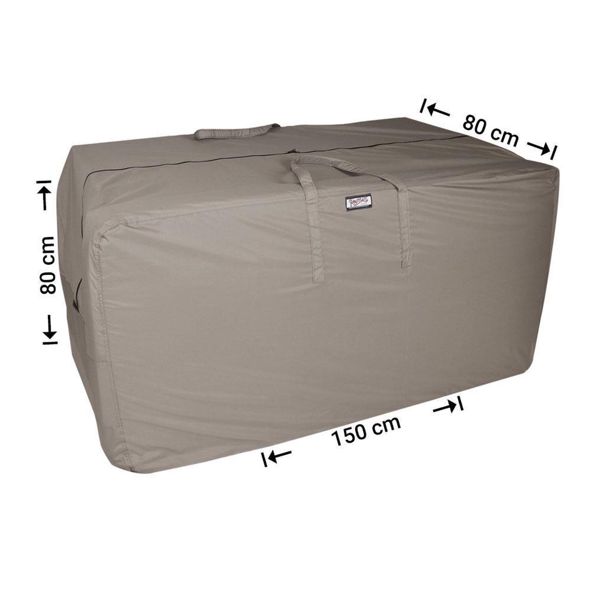 Sac Coussin de Jardin AeroCover Anthracite (80 x 80 x 60 cm)