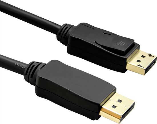 Câble DisplayPort - version 1.4 (5K/8K 60Hz) / noir - 5 mètres