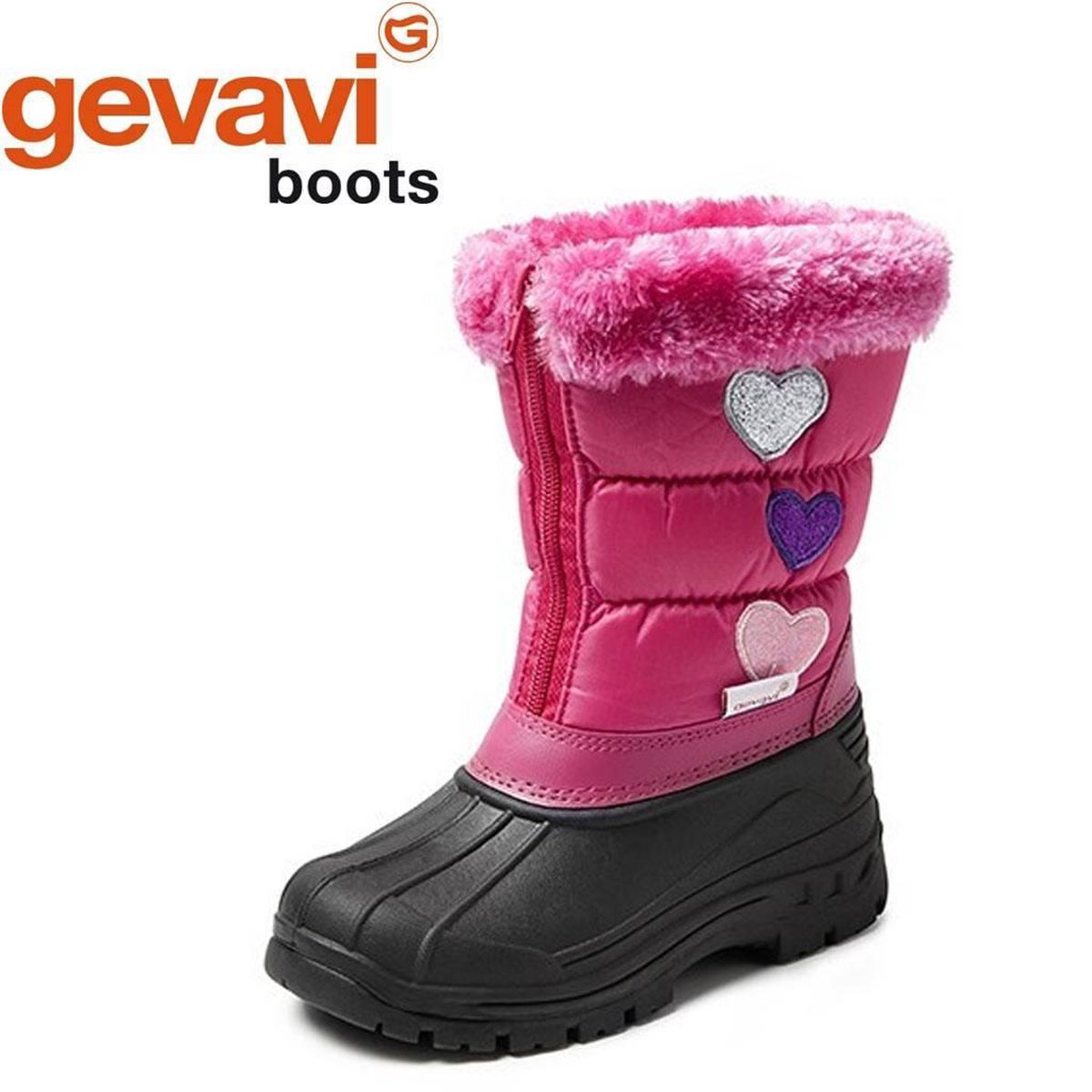 Gevavi Boots - CW94 gevoerde winterlaars roze | bol.com