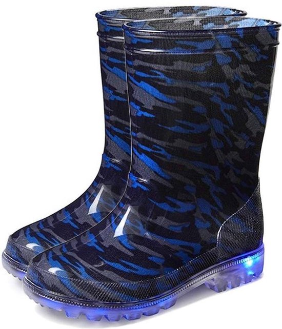 Gevavi Boots Lars PVC Blauw Regenlaarzen Kids Gevavi Boots Lars PVC Blauw Regenlaarzen Kids