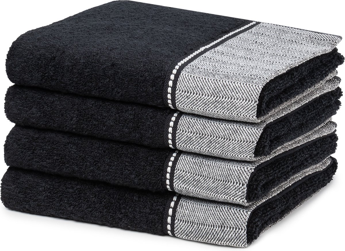 Möve Sonstiges 4 X handdoek - in set Brooklyn