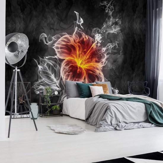 Papier Peint Fleur | XXXL - 416 cm x 254 cm | Polaire 130g / m2