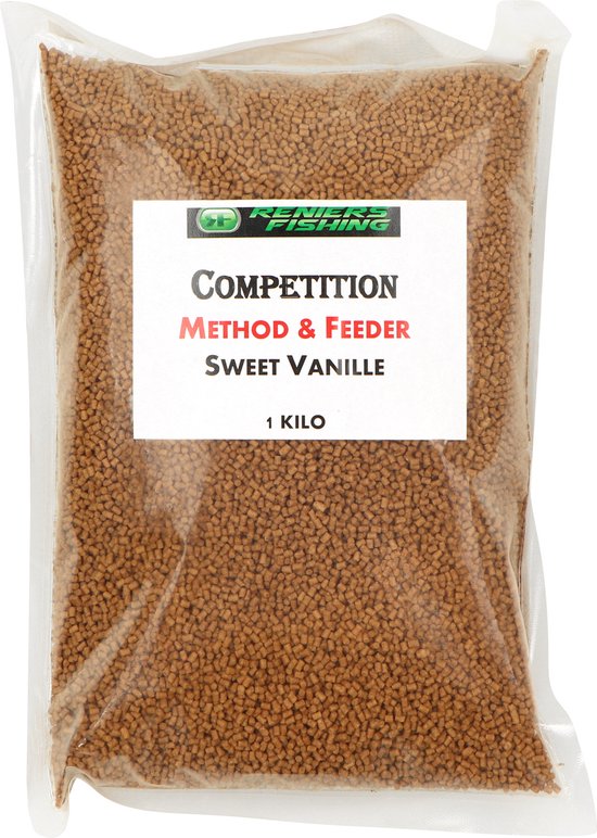 Reniers Fishing Method & Feeder Competition Pellets 1kg - Premium Vismeelpellets voor Method en Feeder - Smaak : Bloodworm van Reniers Fishing — afbeelding 4