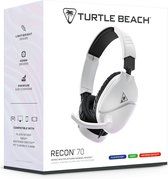 Turtle Beach - Casque de jeu filaire Recon 70 Blanc pour PlayStation, Xbox et Nintendo Switch