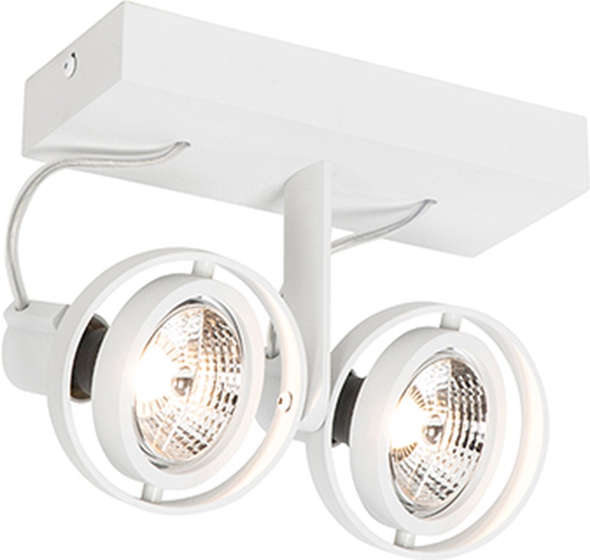 Spot Encastrable 2 LEDs - Noir Moderne - Pour Salon/cuisine