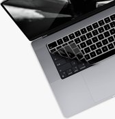 kwmobile Toetsenbord Cover Compatibel met Apple MacBook Pro 16" (2021) A2485 - Toetsenbord Cover Amerikaans Engels QWERTY - Zwart