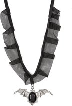 WIDMANN - Halsband vleermuis voor volwassenen Halloween accessoire