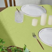 Tafelloper, waterdichte tafelloper, moderne tafelloper, tafelloper, lentemodern, groene tafelloper voor buitenbalkon binnen, feestdecoratie (groen, 110 x 110 cm)