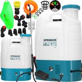 Bol.com Springos Drukspuit - Elektrische - Accu - Planten - 16 Liter aanbieding