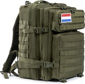 Bol.com YONO Militaire Rugzak - Tactical Backpack Leger - 45L - Donkergroen aanbieding