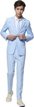 Opposuits Dress Up Suit Cool Blue Garçons Polyester Blauw Taille 146-152