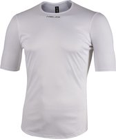 Nalini - Unisex - Ondershirt Fietsen - Korte Mouwen - Onderkleding Wielrennen - Wit - WIND BASE LAYER - XS