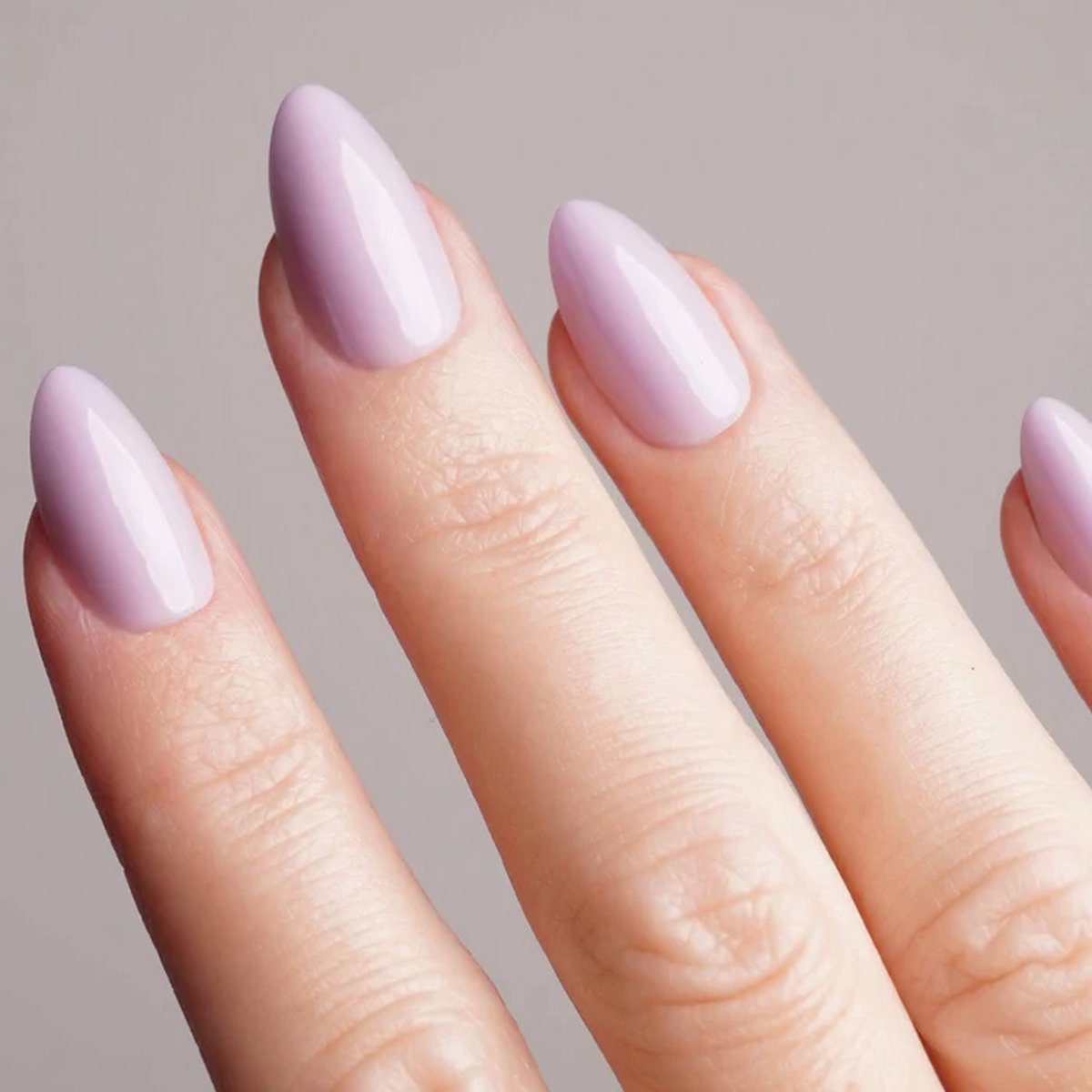 Goedkoopste Doonails - Soft Gel Press Ons - Lavender Mist Short Almond