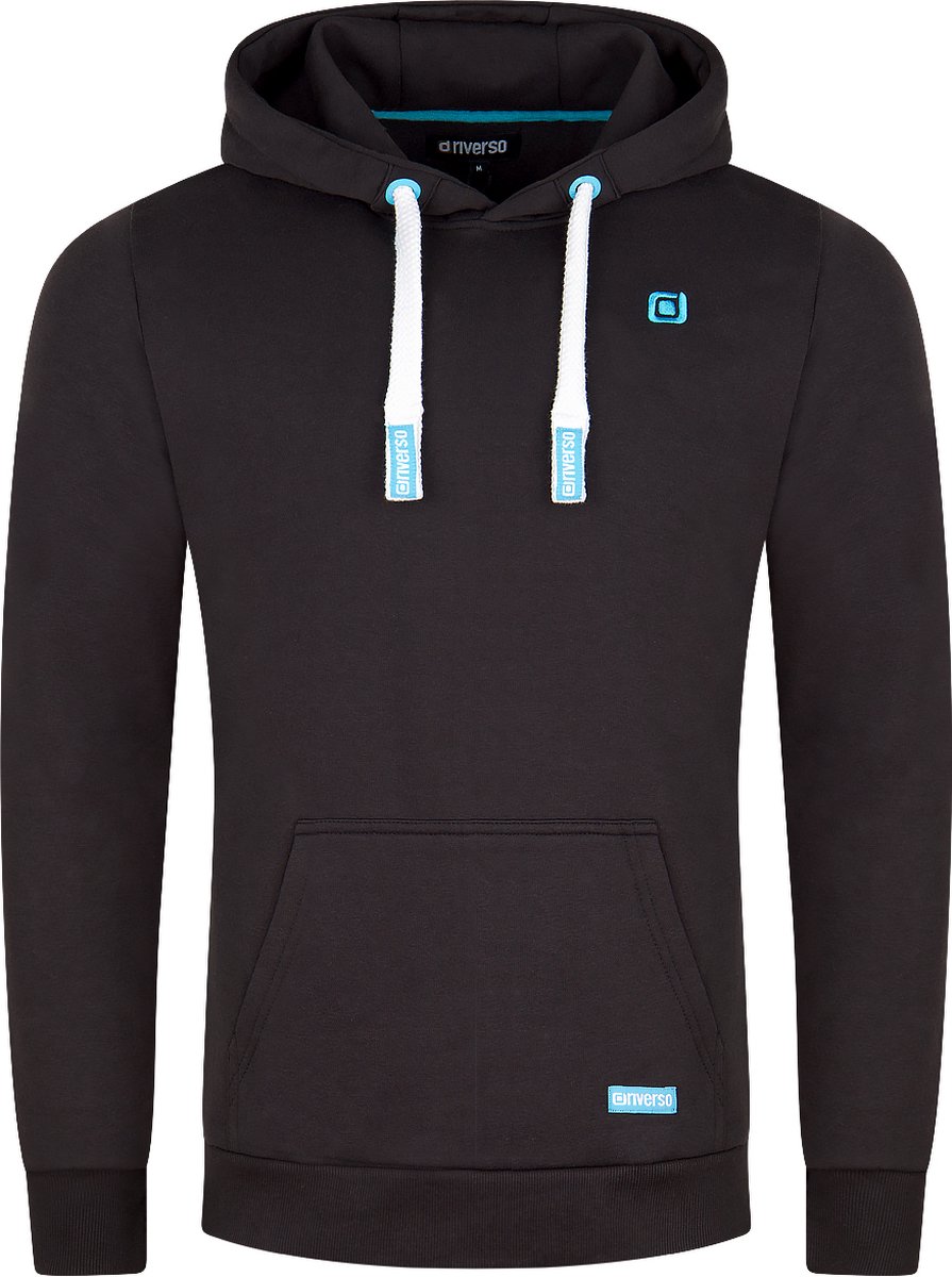 riverso Heren trui RIVLinus regular fit Zwart M Volwassenen