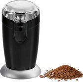 Elektrische koffiemolen met slagmechanisme 40 g capaciteit impulswerking zwart roestvrij staal - Clatronic KSW 3306 coffee grinder manual