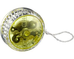 Cepewa Speelgoed Jojo met LED licht - voor kinderen en volwassenen - geel - kunststof