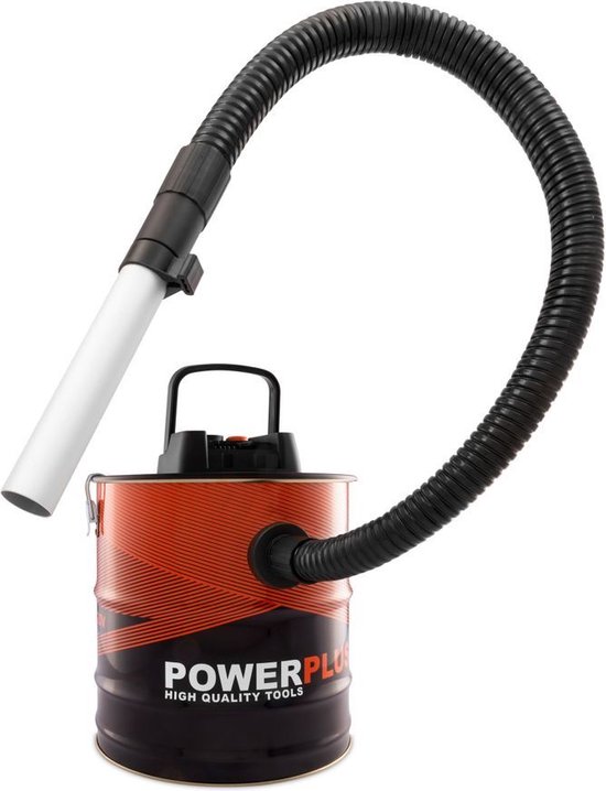 Powerplus Dual Power POWDP6020 Aszuiger - 20V - Opvangbak 20L - Excl. accu en lader - Incl. vervangbare filter - Geschikt voor open haard, werkplaats, barbecue en kachel