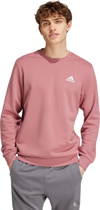 adidas Sportswear Essentials Fleece Sweatshirt - Heren - Rood- XL