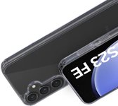 Mobiparts hoesje geschikt voor Samsung Galaxy S23 FE - Hardcover - MagSafe - Transparant