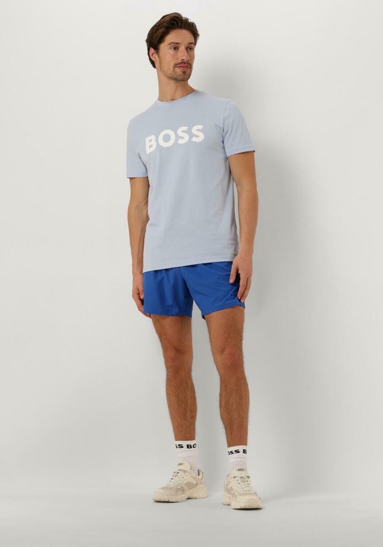 Boss Thinking 1 Polo's & T-shirts Heren - Polo shirt - Lichtblauw - Maat 3XL