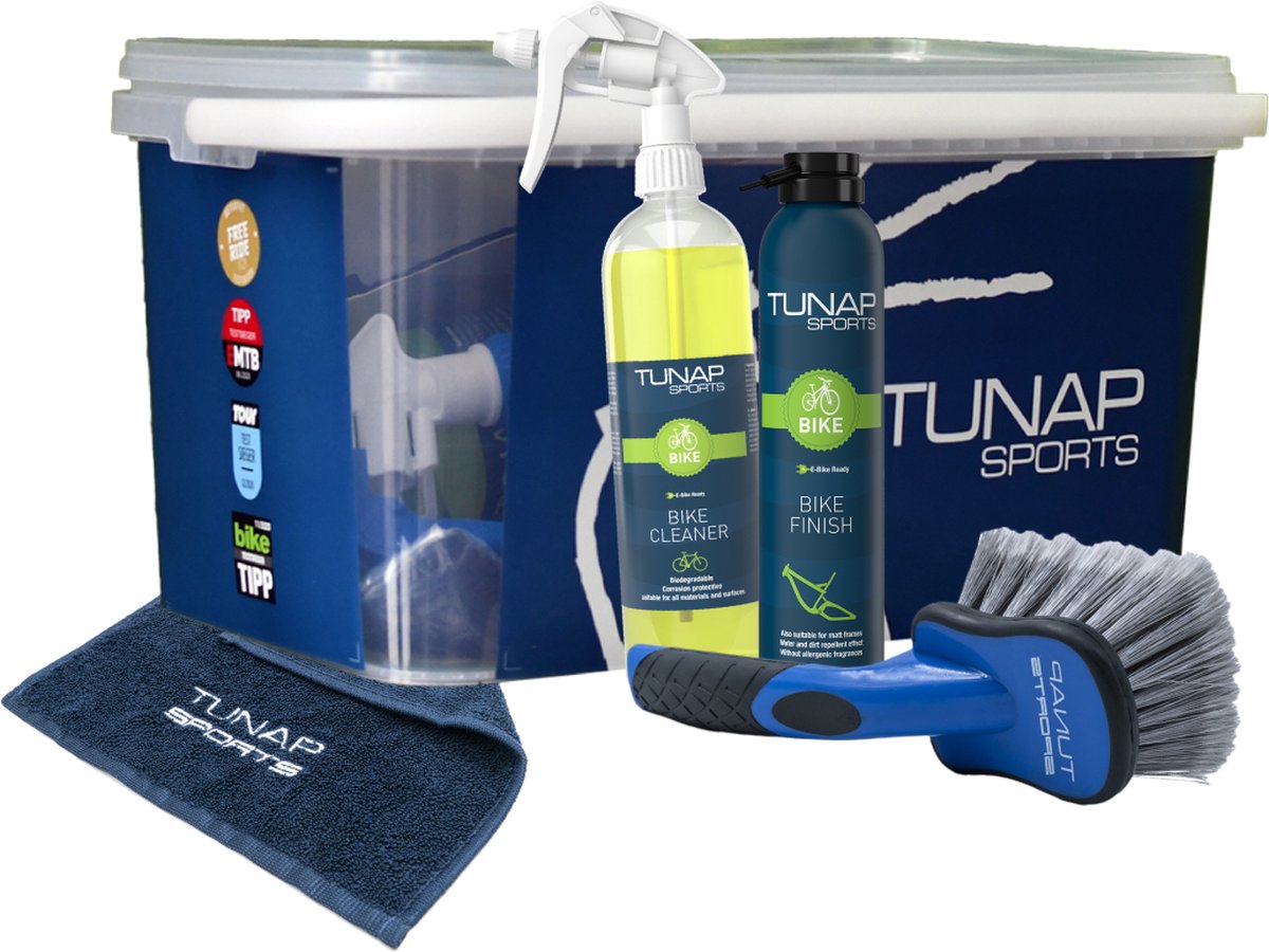 TUNAP Wash Bucket - schoonmaak - fietsonderhoud - compleet pakket