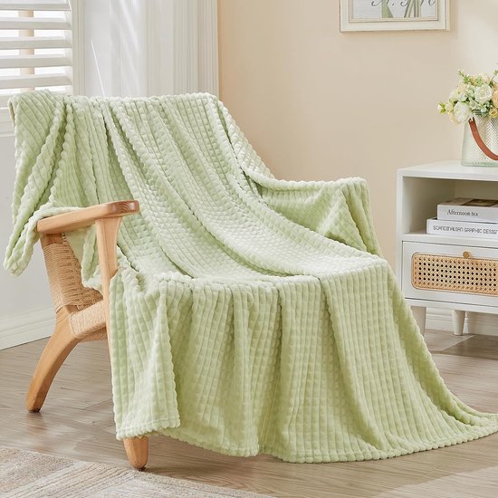 UKELER Sherpa-Decke – Ultraweich & Flauschig, 127 X 152 Cm, Lila, Für Couch, Bett & Camping