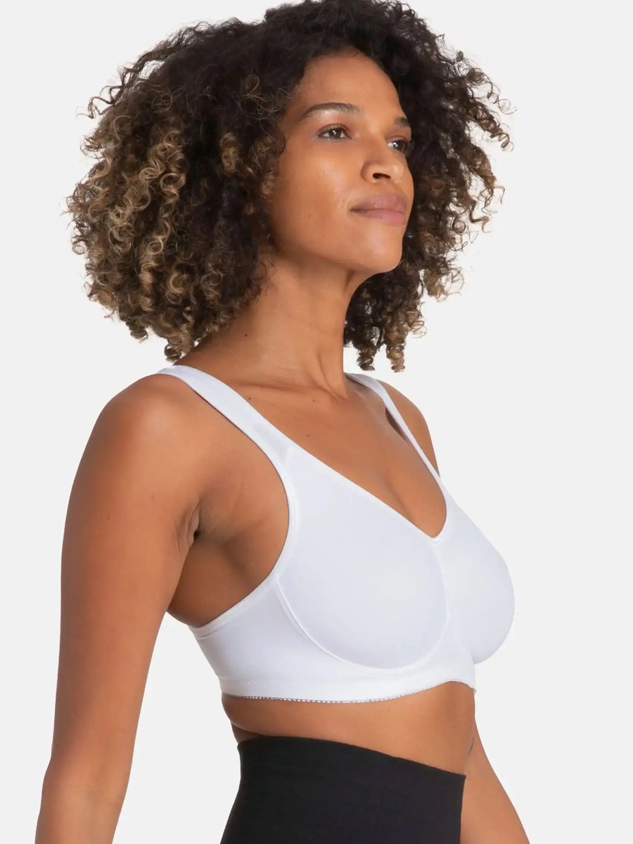 Dorina Racerback Sport BH - Flex - Stevige sport bh - Verstelbare bandjes - 80C - Wit