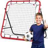 Rebounder voor voetbal - reboundnet | Bafflewand | Gereedschappen en uitrusting voor vaardigheidstraining voor kinderen, tieners en alle leeftijden - Kick-Back/draagbaar