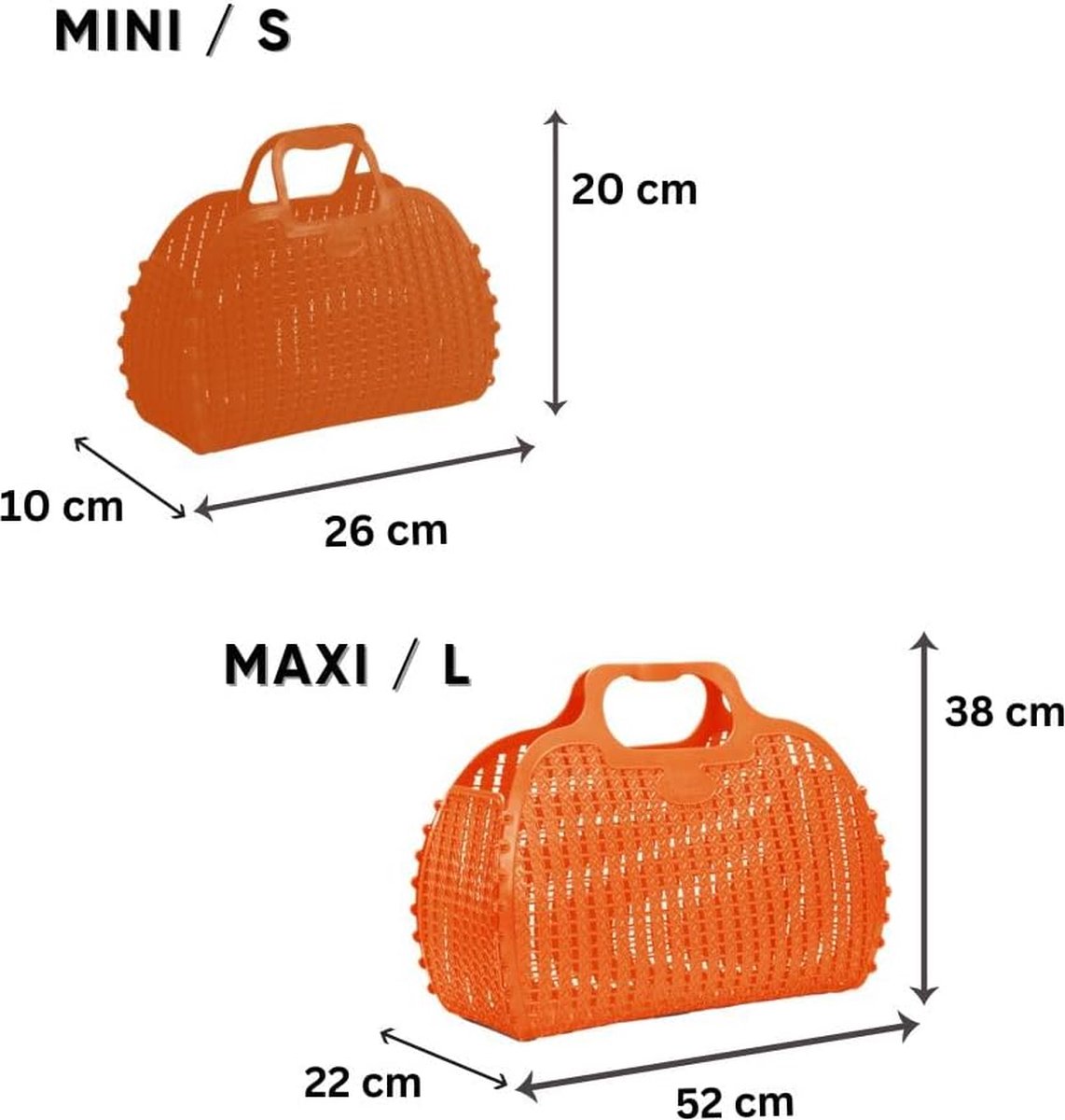 OKUGAIYA boodschappentas, reservemand, opvouwbaar, draagbaar, waterdicht, 40 l, Oxford-stof, mand, back-up, trolley, reservekas, herbruikbaar, 32 x 20 x 56 cm