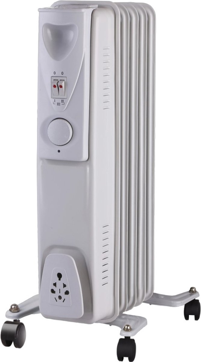 Qlima EOR2015 electrische verwarming Olievrije radiator Binnen Wit 1500 W
