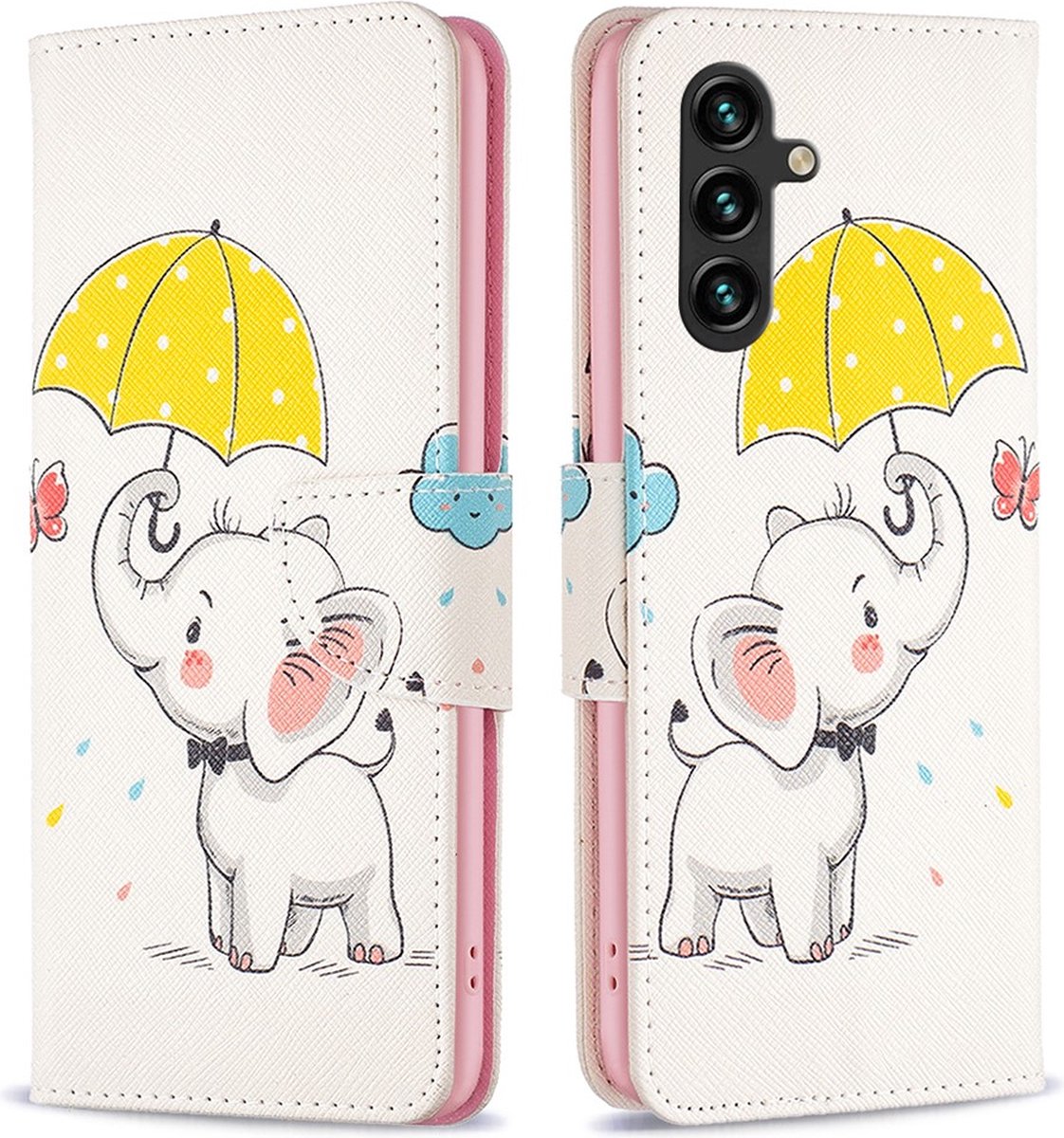 Olifant Telefoonhoesje geschikt voor Samsung Galaxy A55