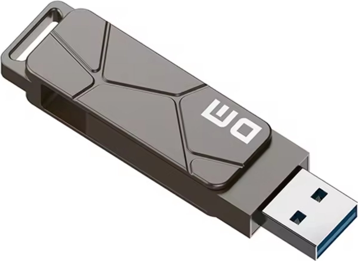 Usb stick 128gb - Usb 3.2 - Metalen usb stick - Schokbestendig - Super snel - 110 mb/s - 128 GB - 5 jaar garantie - 2024 model