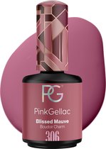 Pink Gellac | Blissed Mauve - Gellak - Végétalien - Violet - Finish Crémeux - 15 ml