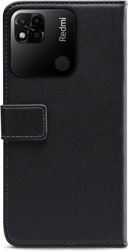 Mobilize Telefoonhoesje geschikt voor Xiaomi Redmi 10A Hoesje | Mobilize Classic Gelly Wallet Bookcase Portemonnee | Pasjeshouder voor 2 Pasjes | Telefoonhoesje voor Pinpas / OV Kaart / Rijbewijs - Zwart