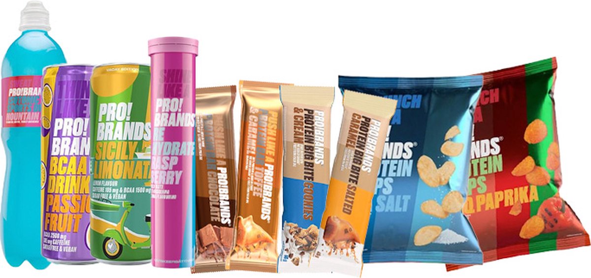 Pro!Brands | Mix | Proefpakket | 10 stuks