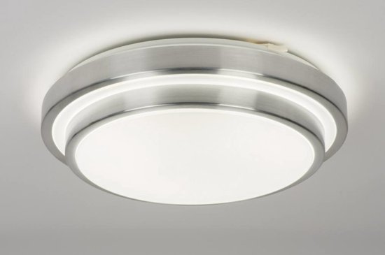 Lumidora Plafondlamp - E27 - Wit - Kunststof - Badkamerlamp - IP44 - ⌀