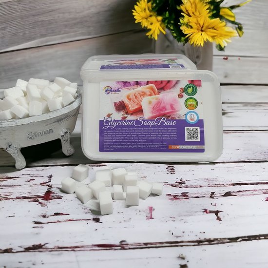 10x1KG Sans sueur - Savon Witte moulé, sans SLS et sans huile de palme - Base de savon à la glycérine - Faites votre propre savon - ArinKaSoap
